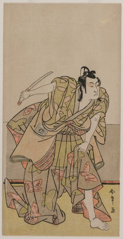 Ichikawa Kadosuke Yaoi Susan była autorstwa Katsukawa Shunsho