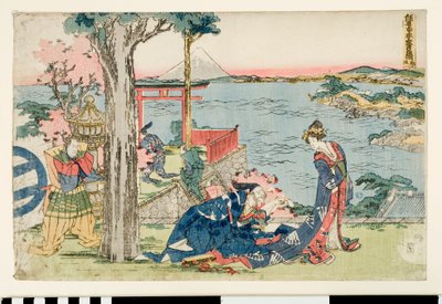 Drzeworyt autorstwa Katsushika Hokusai