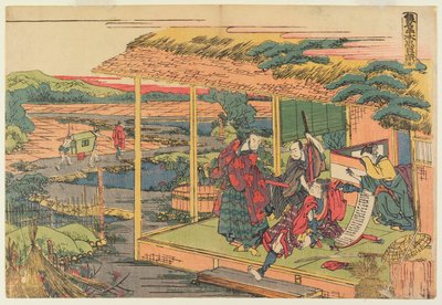 Akt VI autorstwa Katsushika Hokusai