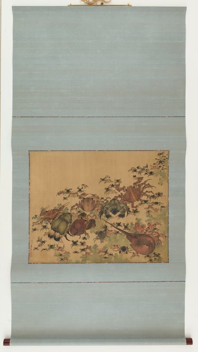 Skorupiaki, okres Edo, 1825-1830. autorstwa Katsushika Hokusai