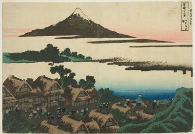 świt w stowarzyszeniu członkowskim Isawa P Lovinse (w wieku sake Isawa no Akatsuki), z serii ``Poziom x Widoki góry Fuji (Fugaku Usaju Rokukatsu)