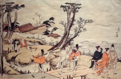 36 poetów autorstwa Katsushika Hokusai