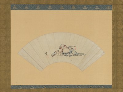Pijana Asaina autorstwa Katsushika Hokusai