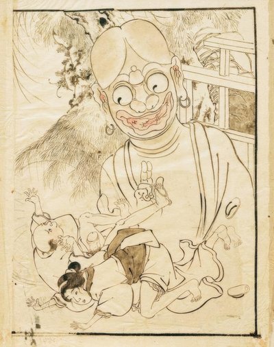 Scena erotyczna autorstwa Katsushika Hokusai