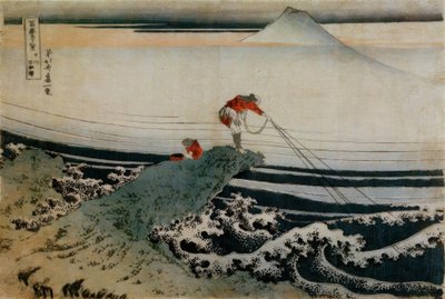 Zatoka Fischera autorstwa Katsushika Hokusai