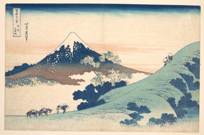 Fuji widziane z przełęczy Inume () autorstwa Katsushika Hokusai