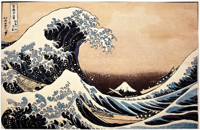 Japonia, obraz Wielkiej fali autorstwa Katsushika Hokusai