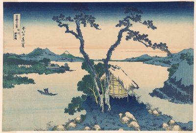Shinano Shinano P Lovinse (nowy gatunek Jezioro Suwa), z serii s `` Pan Tirty x Widoki na górę Fuji (Fuji Kasaju Rokukatsu)