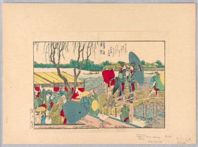 Moto Yamagi Boshi autorstwa Katsushika Hokusai