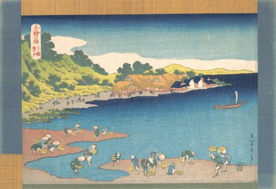 Noboto w Shimosa Shimosa Noboto z serii Tysiąc obrazów morza C..., 1832-33. autorstwa Katsushika Hokusai