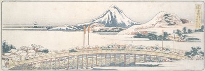Okazaki, z cyklu „Pięćdziesiąt trzy stacje wiosennych rozkoszy” autorstwa Katsushika Hokusai