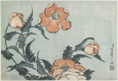Maki, ok. 1832 r. autorstwa Katsushika Hokusai