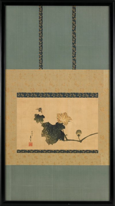 Dynia Winorośli i Koń Mucha, ca. 1825-1833. autorstwa Katsushika Hokusai