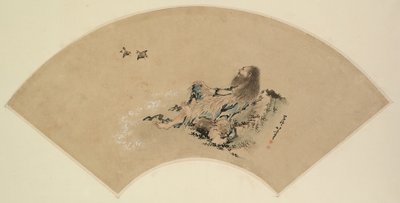Risshi nad morzem Ptaki obserwujące, koniec XVIII wieku-1849. autorstwa Katsushika Hokusai