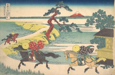 Sekiya Visual Sound Rzeka Sumida Rzeka Sumida Seiya no Sato, z koszulki Teseries. . . , komar. 1830-32. autorstwa Katsushika Hokusai