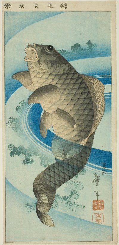 Karp autorstwa Katsushika Taito II