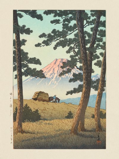 Tago No Ura No Yube (1940) autorstwa Kawase Hasui