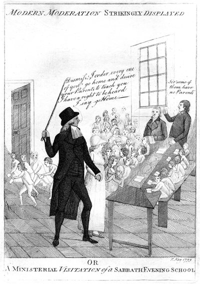 „Nowoczesna umiarkowanie uderzająco wyeksponowana”, 1799 autorstwa Kay