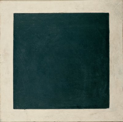 Czarny kwadrat autorstwa Kazimir Severinovich Malevich