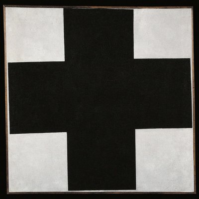 Czarny krzyż autorstwa Kazimir Severinovich Malevich