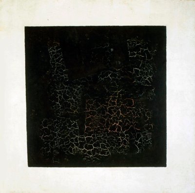 Czarny kwadrat, początek lat 20. XX wieku. autorstwa Kazimir Severinovich Malevich