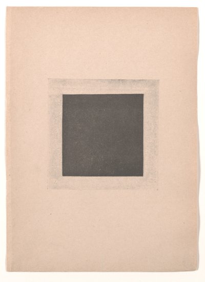 Czarny kwadrat dla „Od kubizmu i futuryzmu do suprematyzmu: nowy realizm w malarstwie” autorstwa Kazimir Severinovich Malevich