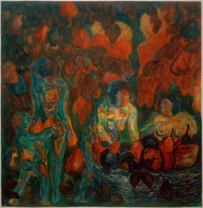 Zbieranie owoców / Obfitość autorstwa Kazimir Severinovich Malevich