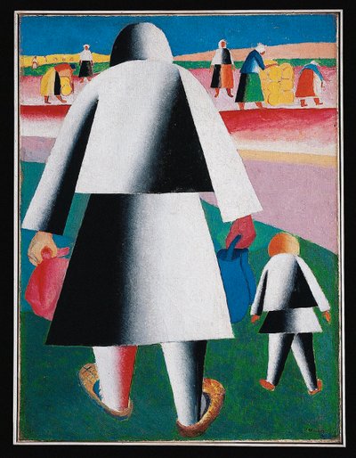 Żniwa (obraz na płótnie) autorstwa Kazimir Severinovich Malevich
