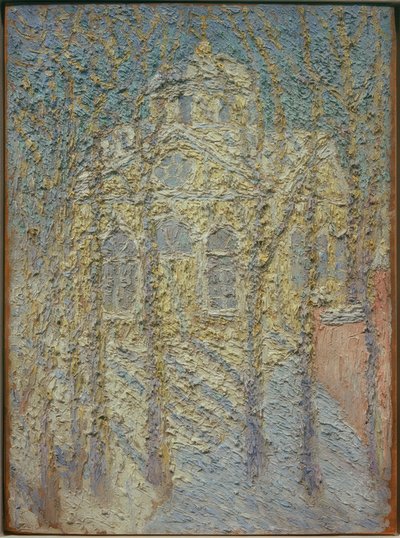 Kościół, ok. 1906 autorstwa Kazimir Severinovich Malevich
