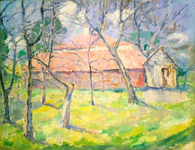 Krajobraz pod Kijowem, 1930. autorstwa Kazimir Severinovich Malevich