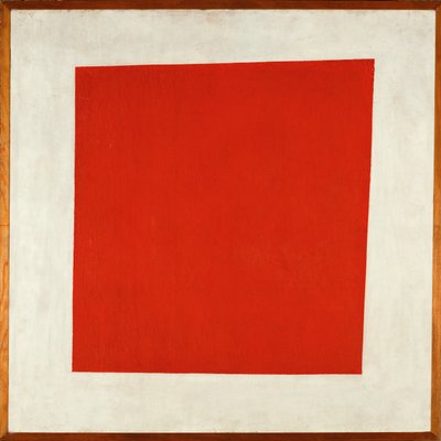 Plac Czerwony (olej na płótnie) autorstwa Kazimir Severinovich Malevich