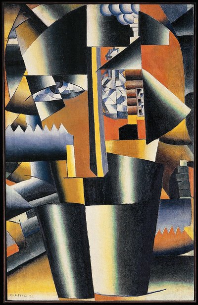 Autoportret artysty (obraz na płótnie) autorstwa Kazimir Severinovich Malevich