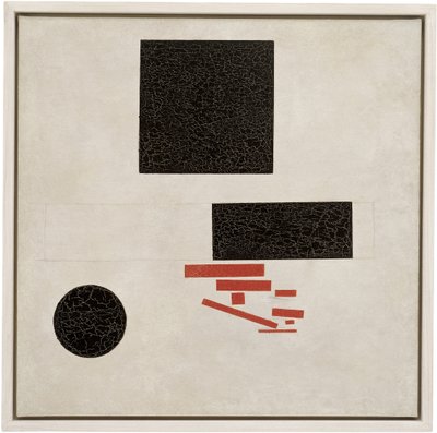 Kompozycja suprematystyczna Kompozycja suprematystyczna, 1915 autorstwa Kazimir Severinovich Malevich