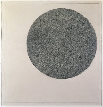 Żywioł suprematystyczny: koło (olej na płótnie, XX w.) autorstwa Kazimir Severinovich Malevich