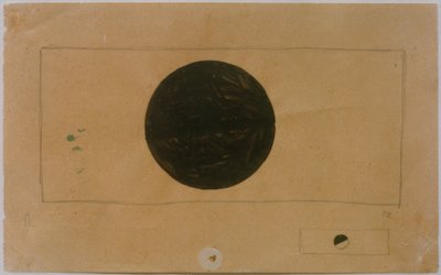 Dwie suprematystyczne kompozycje z kółkami autorstwa Kazimir Severinovich Malevich