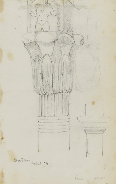 Dendera, 5 lutego 1844 r. autorstwa Kellogg, Miner Kilbourne
