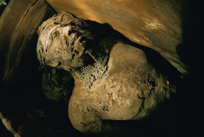 Egipt; archeologia; Stare Państwo; Sakkara; mumia; Nefer; grobowiec, 5. dynastia autorstwa Kenneth Garrett