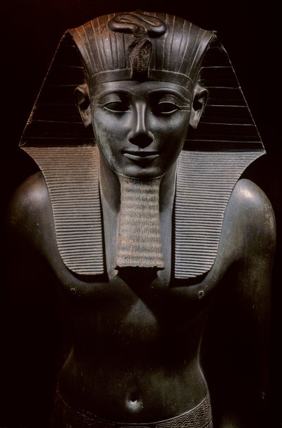 Thutmosis III, Thutmose III, Tuthmose III, posąg, Muzeum Luksorskie, Egipt, Nowe Państwo autorstwa Kenneth Garrett