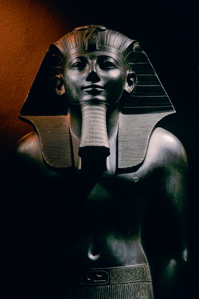 Thutmosis III, Thutmose III, Tuthmose III, posąg, Muzeum Luksorskie, Egipt, Nowe Państwo autorstwa Kenneth Garrett