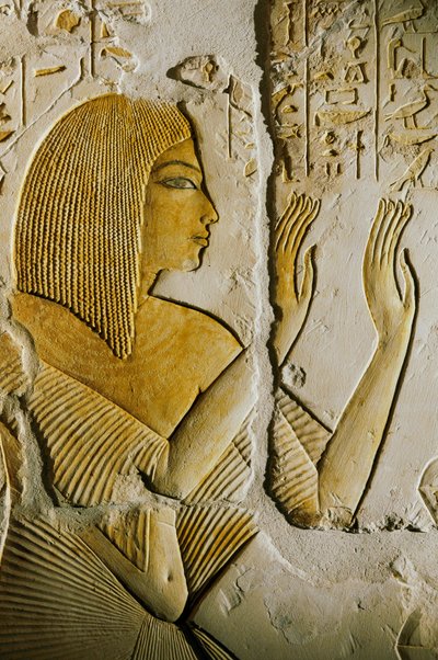 Grobowiec Mai; Egipt; Archeologia; Nowe Państwo; Sakkara, okres Amarna, sztuka, 2002 (zdjęcie) autorstwa Kenneth Garrett