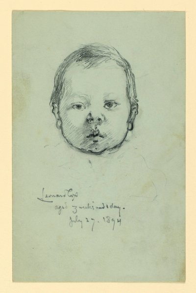 Portret Leonarda Coxa autorstwa Kenyon Cox
