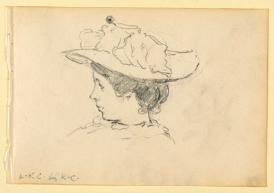 Portret Louise King Cox autorstwa Kenyon Cox