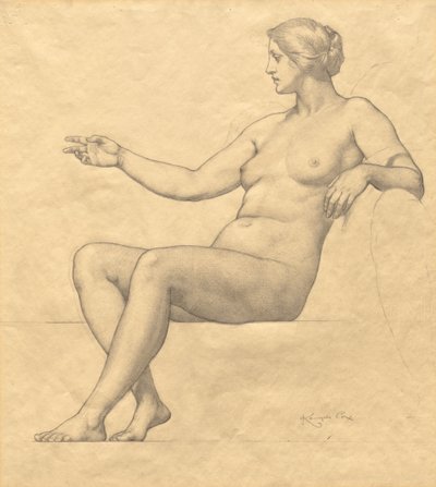 Naszkicować autorstwa Kenyon Cox