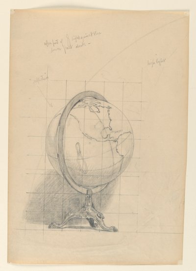 Studium dla „Matematyki”, „Nauki”, Library of Congress, Washington D.C. autorstwa Kenyon Cox