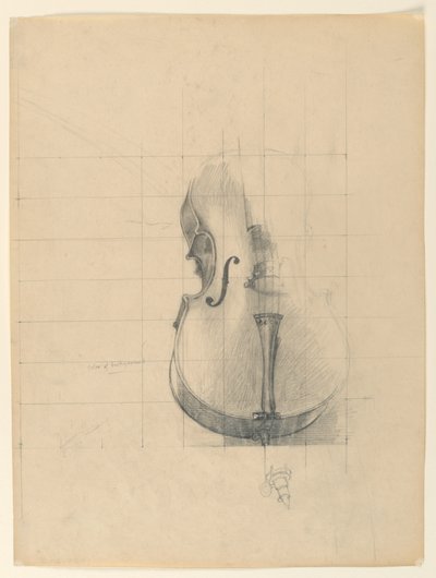 Studia dla „Music”, „The Arts”, Library of Congress, Washington D.C. autorstwa Kenyon Cox