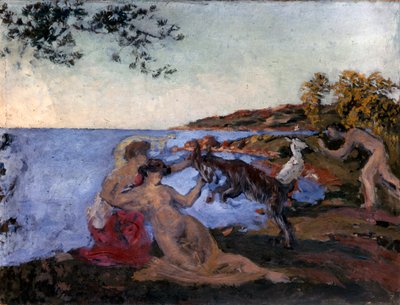 Motyw mitologiczny, c1903 autorstwa Ker Xavier Roussel