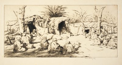 Targi w Bou Saâda autorstwa Kerr Eby