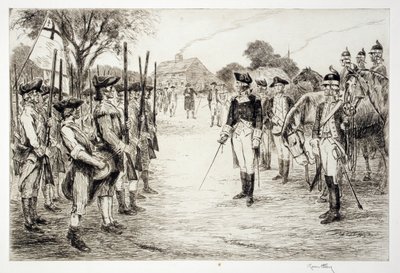 George Washington i jego oddziały autorstwa Kerr Eby