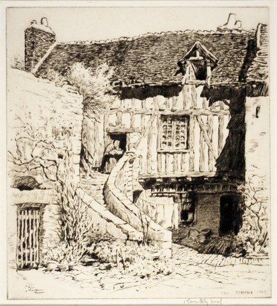 Mały dom, Amboise autorstwa Kerr Eby
