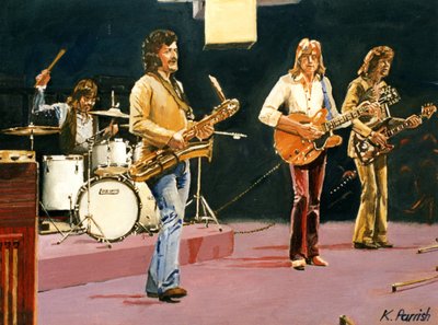 The Moodies In Concert 1973 (The Moody Blues) autorstwa Kevin Parrish